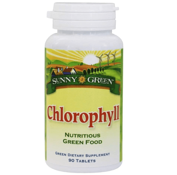 Clorofila para el olor corporal. Antioxidante. Cápsulas