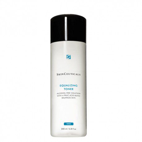 Mi rutina facial de noche completa. Rutina de belleza y los pasos: Tónicos, limpiadores, ácidos, hidratantes y serums QUE FUNCIONAN. skinceuticals-equalizing-toner