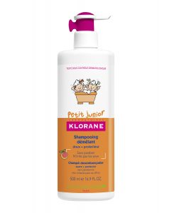 Klorane junior champú. El mejor champú natural para bebés y niños. Champús de ingredientes naturales para niños sin sulfatos, pieles sensibles, pelo suave.