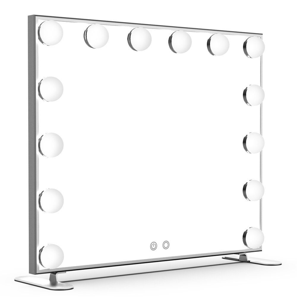 Cómo hacer un tocador de maquillaje con luces fácil. Tocador, espejo, luces LED, taburete y organizador de maquillaje.