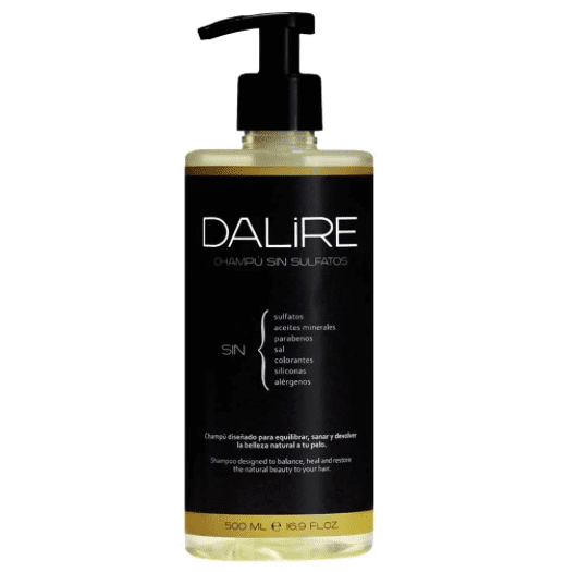 Dalire Champú sin sulfatos. El mejor champú natural para bebés y niños. Champús de ingredientes naturales para niños sin sulfatos, pieles sensibles, pelo suave.