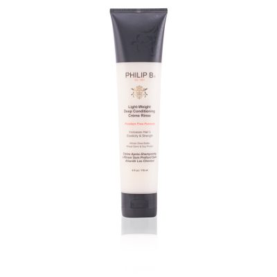 Acondicionador Philip B Lightweight Deep Conditioning Creme rinse. Mi opinión, experiencia, qué es, cómo se usa y dudas del tratamiento: Olaplex 1 y 2, Olaplex n 3, Champú n 4, Acondicionador n 5, Crema n 6, aceite n 7.