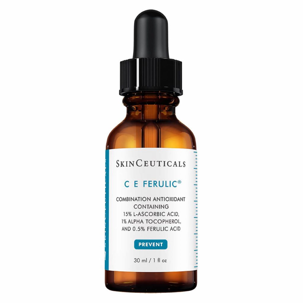 Vitamin C E Ferulic Serum SkinCeuticals El mejor sérum vitamina C antiedad. Producto de belleza para cuidado facial: Antioxidante, manchas. Timeless Skinceuticals Martiderm Nezeni