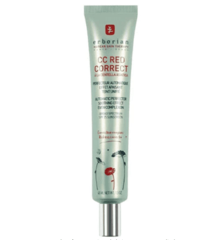 CC Cream Red Correct. Erborian CC Cream. Mi opinión sobre Erborian BB Cream al Ginseng y Erborian CC Cream a la Centella Asiática. Hidratación, maquillaje, tratamiento y SPF.