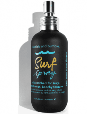 Bumble and Bumble Surf Spray Peinado al aire para dummies con un turbante para el pelo de microfibra Aquis