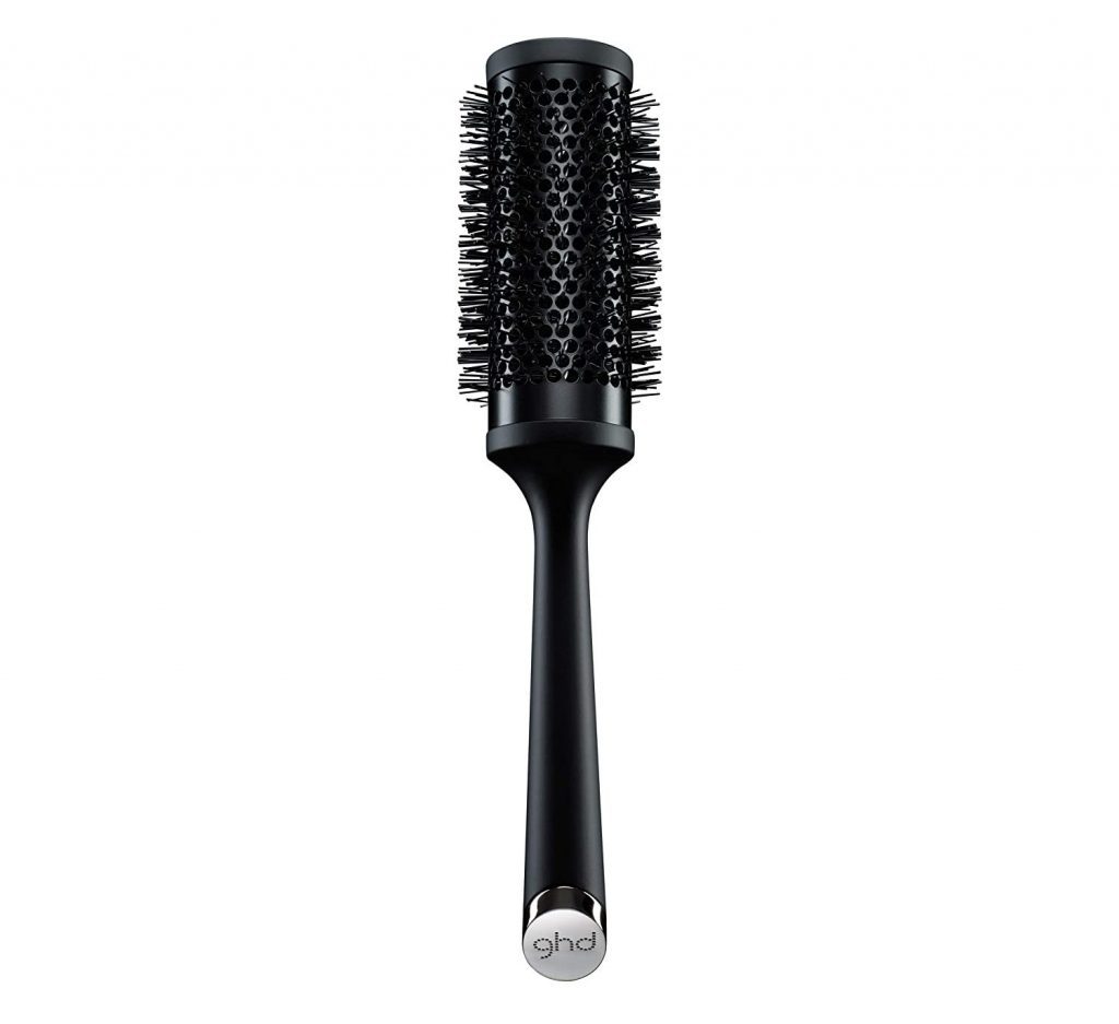 GHD Cepillo cerámico redondo. Elige el mejor tipo de cepillo de pelo para tener una melena sana. Cabello fino, grueso, rizado, largo, delicado.