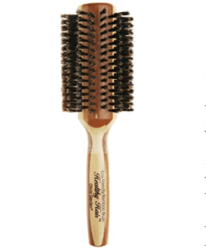 Olivia Garden Cepillo redondo de cerdas de jabalí. Elige el mejor tipo de cepillo de pelo para tener una melena sana. Cabello fino, grueso, rizado, largo, delicado.