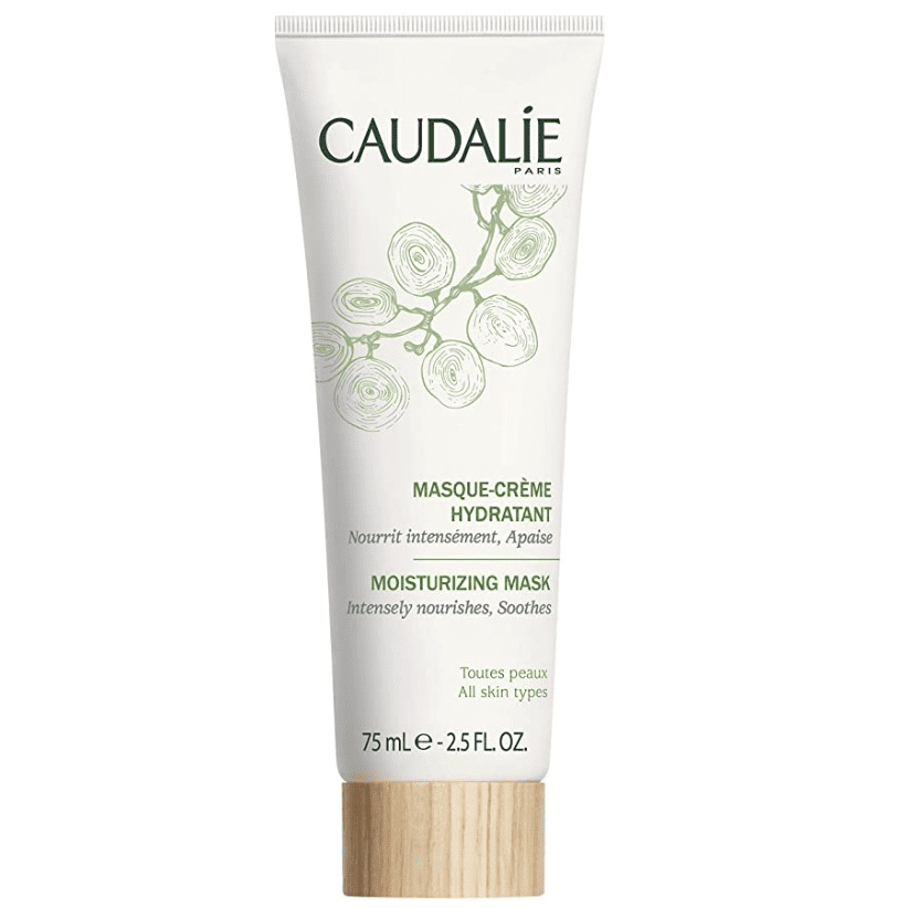 Caudalie Mascarilla hidratante Mascarilla facial hidratante, ácido hialurónico, electrolitos... Acaba con la piel seca del invierno, labios y cara reseca.