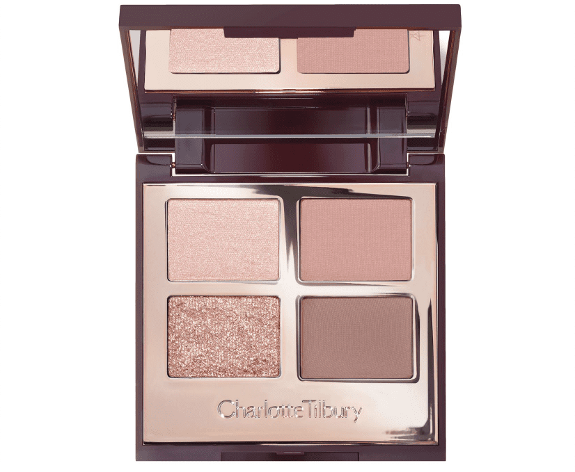 Paletas de maquillaje. Paletas de sombras de ojos y rostro básicas. Urban decay, Charlotte Tilbury, Huda Beauty, Anastasia Beverly Hills. Charlotte Tilbury Luxury Palette Pillow Talk