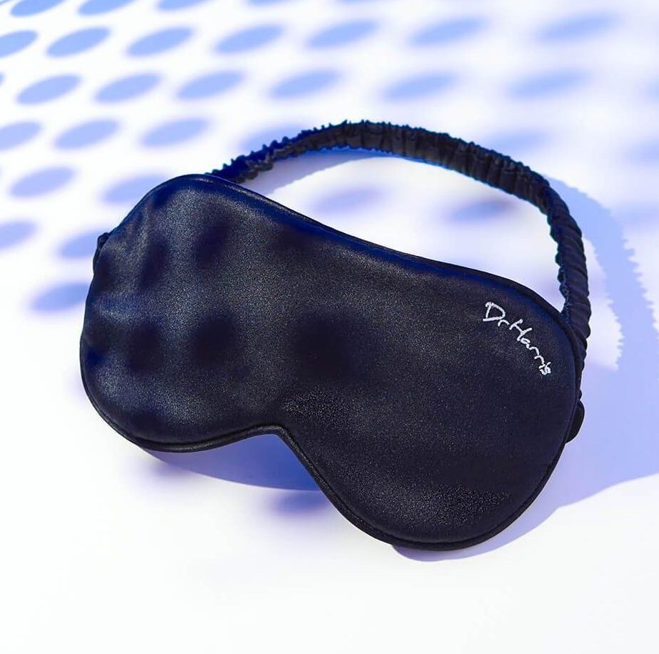 Antifaz para dormir antiarrugas Dr Harris. Relajación del sistema nervioso y emociones, reduce arrugas, líneas de expresión, mejora sueño