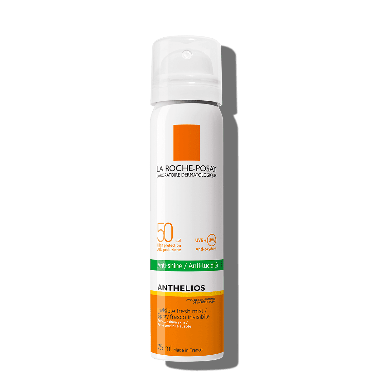 Bruma Anthelios La roche posay El mejor protector solar facial. Crema de sol SPF 50 anti rayos UVA UVB resistente al agua. Protectores solares faciales reaplicar maquillaje