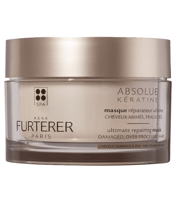 Rene Furterer Absolue Keratine. Mascarilla para el pelo seco. Mejor mascarilla hidratante pelo natural, mascarillas con proteínas, queratina, aceite de coco, jojoba.