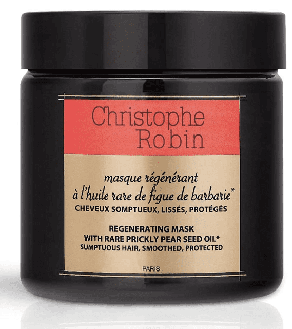 Christophe Robin mascarilla regenerante. Mascarillas para el pelo seco. Mascarilla para el pelo seco. Mejor mascarilla hidratante pelo natural, mascarillas con proteínas, queratina, aceite de coco, jojoba.