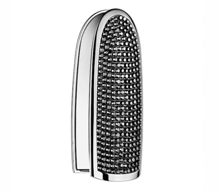 Rouge G Guerlain, labial con carcasa de doble espejo. Barra de labios personalizable con amplia gama de tonos y texturas.