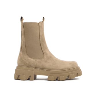 Botas color nude