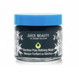 Mascarilla negra facial de Juice Beauty. Mascarilla de arcilla exfoliante que limpia los puntos negros, es antioxidante e hidrata la piel.