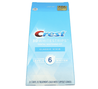 Crest, 3D Whitestrips classic Vivid, Kit de blanqueamiento dental