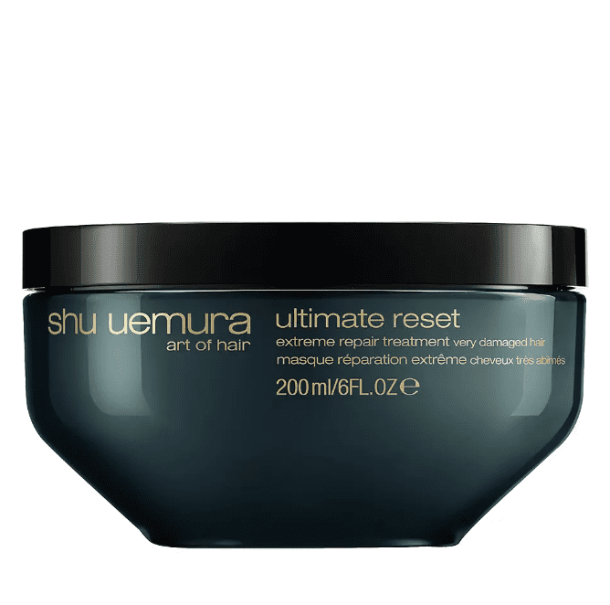 Mascarilla Shu Uemura Ultimate Reset: tratamiento para el pelo con vapor, mejor tratamiento anti-rotura cabello. Opiniones champú, mascarilla, sérum