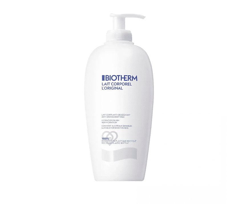 Biotherm Leche corporal Anti-drying Cuerpo rutina. Productos de cuidado corporal de la piel, hidratación, retinol, antiedad y antienvejecimiento, luz LED.