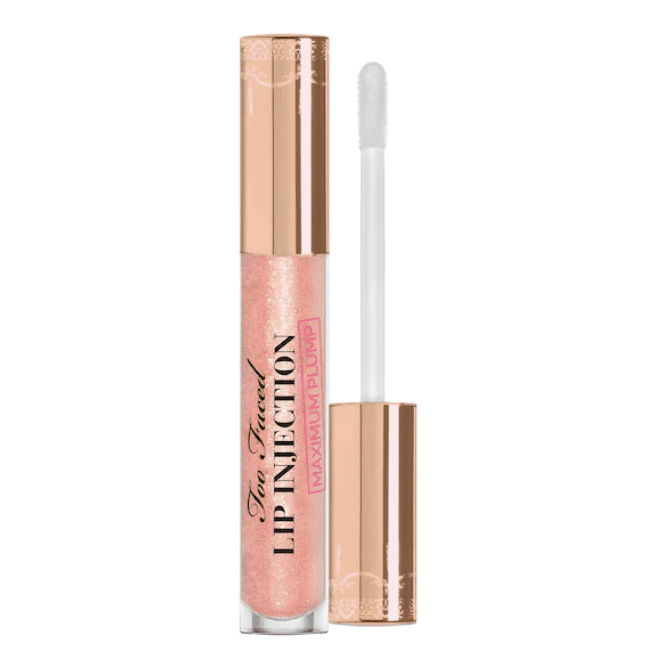 Lip Injection Maximum Plump Gloss Too Faced Lip Injection. Voluminizador de labios hidratante. Lip gloss, extreme y maximum plump, En brillo, mate, color y glitter.