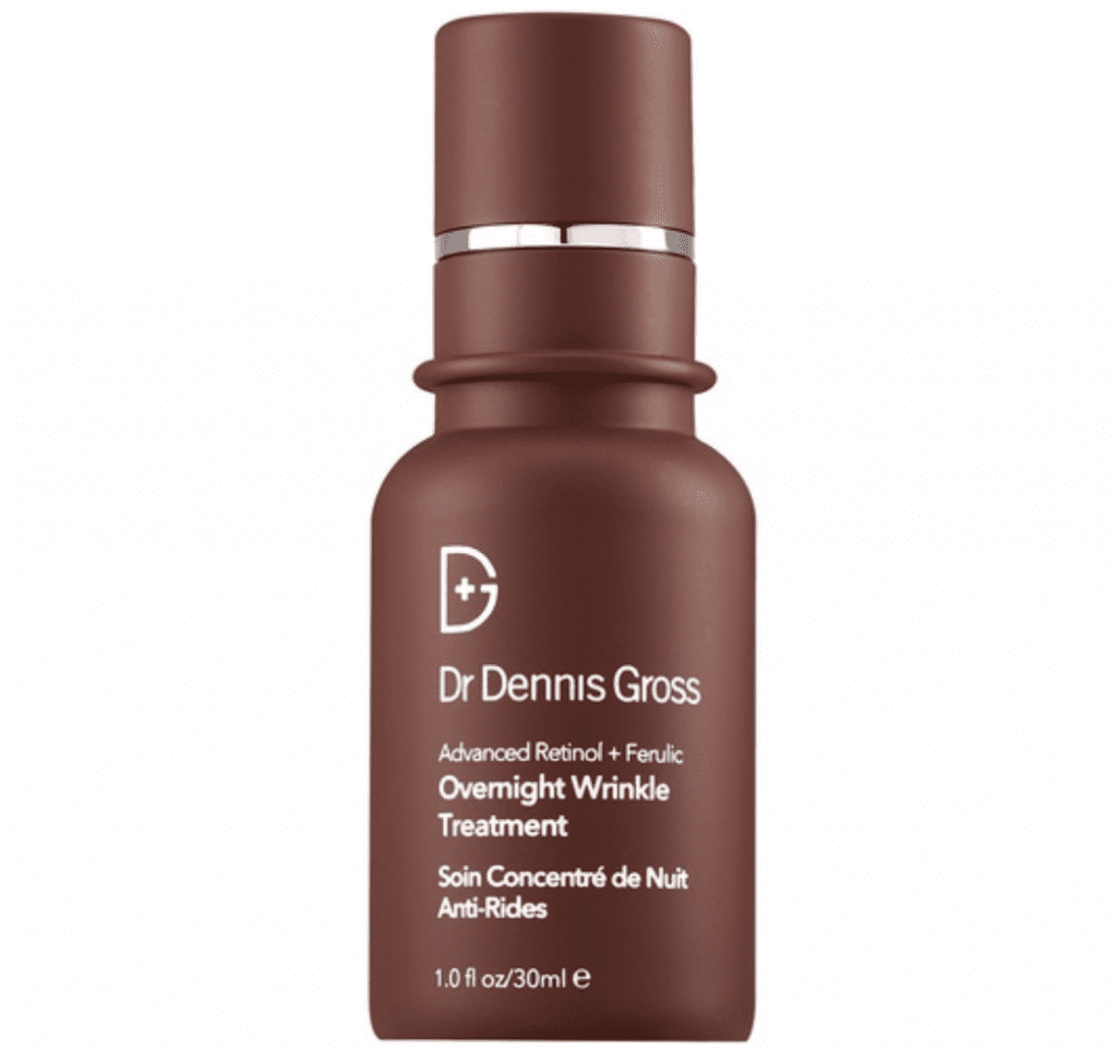 Overnight Wrinkle Treatment Retinol Dr Dennis Gross. Cremas con retinol. Los mejores sérums retinol, ácido retinoico. Skinceuticals, The Ordinary, Paula's Choice, Dr Dennis Gross, Murad.