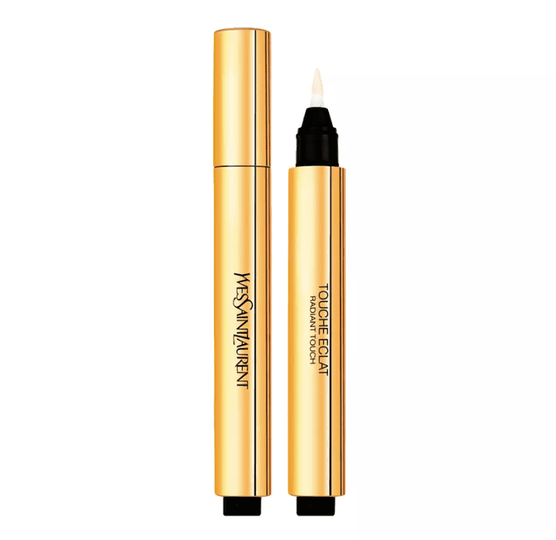 Yves Saint Laurent iluminador Touche Éclat. Mi opinión, dónde, cómo usar el iluminador líquido y corrector icónico. Iluminador maquillaje YSL.